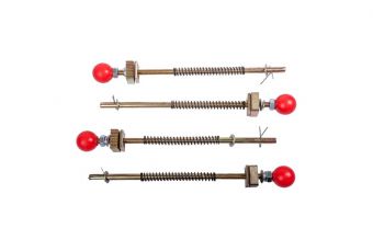 Комплект запорного устройства/замка рычага (4 шт.) для ПЛ-4.0-2Б. Запчасть (PL402BLD)