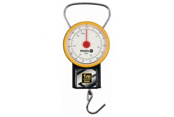 Hanging pull-type spring scale with dial 32kg (15301)
