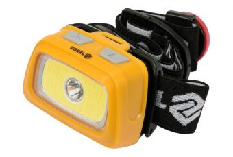 Налобный светодиодный фонарь CREE 3Вт+COB LED 3Вт (88678)