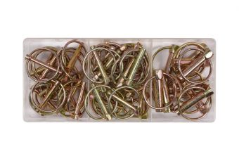 Набор шплинтов с кольцом 50 шт (YT-06787)