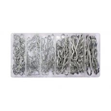 Набор зажимов типа R Ø 2,4 - 4,0 мм 150 шт. (YT-06883)