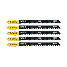 Полотна для электролобзиков (дерево) 6TPI 5шт (YT-3405)