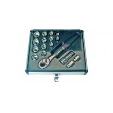 Набор головок с отверствием 16 частей, 1/2 "БГС-Technic" (2180)