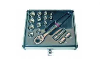 Набор головок с отверствием 16 частей, 1/2 "БГС-Technic" (2180)