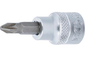 Bit Socket | 10 mm (3/8") Drive | Cross Slot PZ2 (2551)