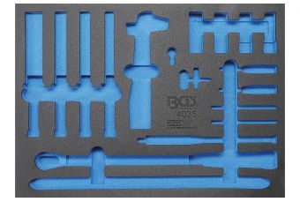 Инструментальный лоток 3/3, пустой | для 4035 (4035-1)