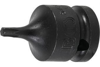 Impact Bit Socket | length 42 mm | 12.5 mm (1/2") Drive | T-Star (for Torx) T25 (5486-T25)