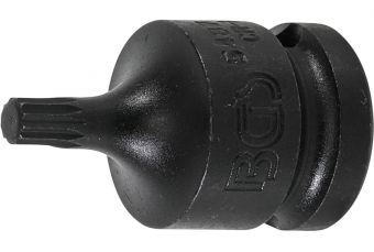 Ударный бит 12,5 мм (1/2 дюйма) Шлиц (XZN) M6 (5487-M6)