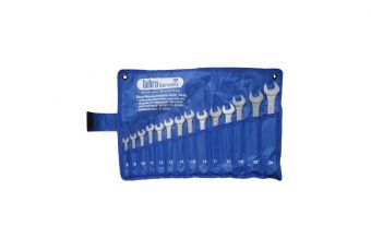 Набор комбинированных колец и рожковых ключей 14шт. (8-24) (70CPT014)