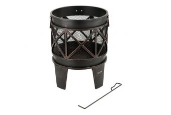 Garden steel fire basket 42cm (99702)