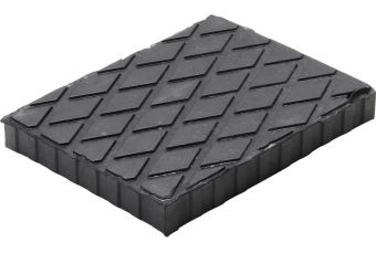 Резиновая накладка | для автоподъемников | 160 x 120 x 20 мм (6481)