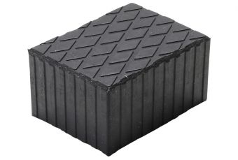 Резиновая накладка | для автоподъемников | 160 x 120 x 80 мм (6483)