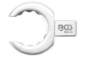 Вставной кольцевой гаечный ключ | открытый тип | 22 мм (6904-22)