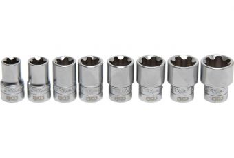 Набор головок, T-Star Plus (для Torx Plus) | Привод 12,5 мм (1/2") | 18EP - 32EP | 8 шт. (8806)