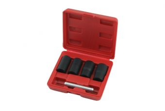 Набор для снятия колесных гаек с поворотным фиксатором, 5 шт., 1/2" Dr. (AT8060)