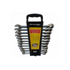 Набор ключей комбинированых с трещоткой 12 пр., 8-19 мм (SK5000)