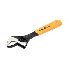 Ключ разводной резиновая ручка 200мм (54066)