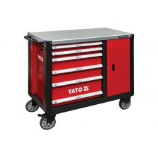 Тележка для инструмента с 6 ящиками 113 x 57 x 100cm (YT-09002)