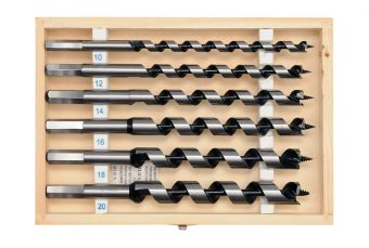 Набор сверл Левиса по дереву 6пр 10-20мм (YT-3298)