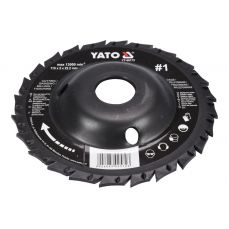 Диск фреза универсальная по дереву для УШМ 115мм No1 (YT-59173)