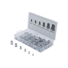 Ассортимент заклепочных гаек | алюминий | 150 шт. (14127)