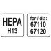 НЕРА фильтры для пылесосов 67110 I 67120 (67115)