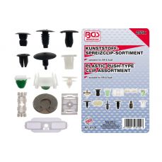 Ассортимент автомобильных зажимов для автомобилей VW | 255 шт. (8129)