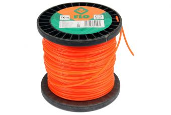 Леска для триммера квадратная 2,6ммх70м (89453)