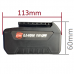 Battery for ASAKI cordless tools 18V 3.0Ah (LI1830BT)
