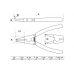Circlip Pliers | angular | for outside Circlips | 180 mm (429)