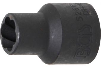 Twist Socket (Spiral Profile) / Screw Extractor | 12.5 mm (1/2") Drive | 11 mm (5266-11)
