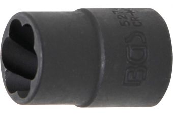 Twist Socket (Spiral Profile) / Screw Extractor | 10 mm (3/8") Drive | 14 mm (5274)