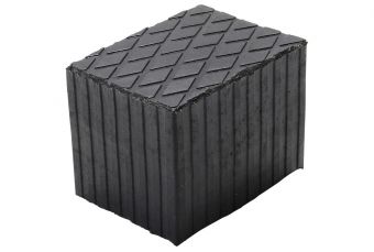 Резиновая накладка | для автоподъемников | 160 х 120 х 120 мм (6482)