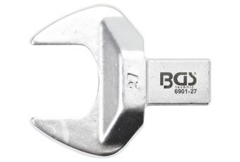 Ключ вставлен плоский открытый тип 27 мм (6901-27)