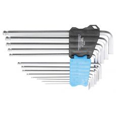 Набор ключей L-типа | удлиненные | внутренний hex / внутренний hex с шаром | 1,5 - 10 мм | 13 шт. (9799)