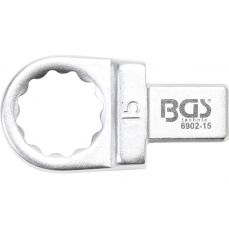 Вставной кольцевой гаечный ключ | закрытый тип | 15 мм (6902-15)