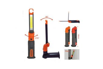 Рабочая лампа беспроводная 3W COB LED | USB | 220LM | гибкая 90° / 270° (FD-ST10R)