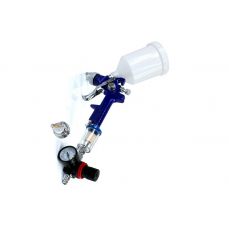 Краскопульт с верхним бачком | HVLP | 600 см³ | Ø 1,4 мм / Ø 1,7 мм | 3 в 1 (H827-F)