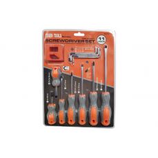 Набор отверток | SL / крест | L-типа | инстр. намагничивания | 11 шт. (SK5011)