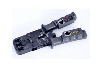 Инструмент для обжима проводов Multitool 2 в 1 с кабельным тестером (HT022)