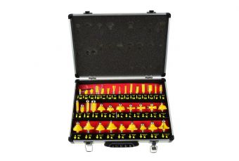 Набор резцов по дереву 35шт (K00067)