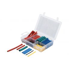 Ассортимент термоусадочной трубки | цветные | 90 шт. (88150)