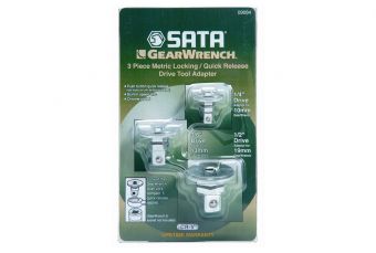 Набор адаптеров для быстросъемных розеток 3шт. (S09084)