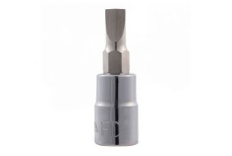 Головка со шлицем 1/4" 37L - 4 мм(S21501)