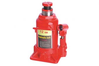 Домкрат бутылочный гидравлический низкопрофильный, 12т TUV (T20212S)