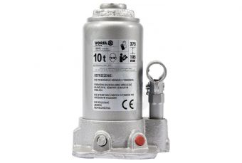 Домкрат гидравлический "Бутылочный" 10Т, 195-375мм TÜV/GS/CE (80052)