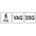 Divvirzienu sajūga remonta komplekts | DSG pārnesumkārba (YT-06316)