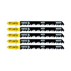 Полотна для электролобзиков (дерево) 6TPI 5шт (YT-3410)