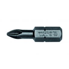 Биты 1/4"х25мм PZ1 50шт., S2 ( YT-7810 )