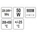 Электропаяльник 50Вт, 200-450 °C (YT-82700)